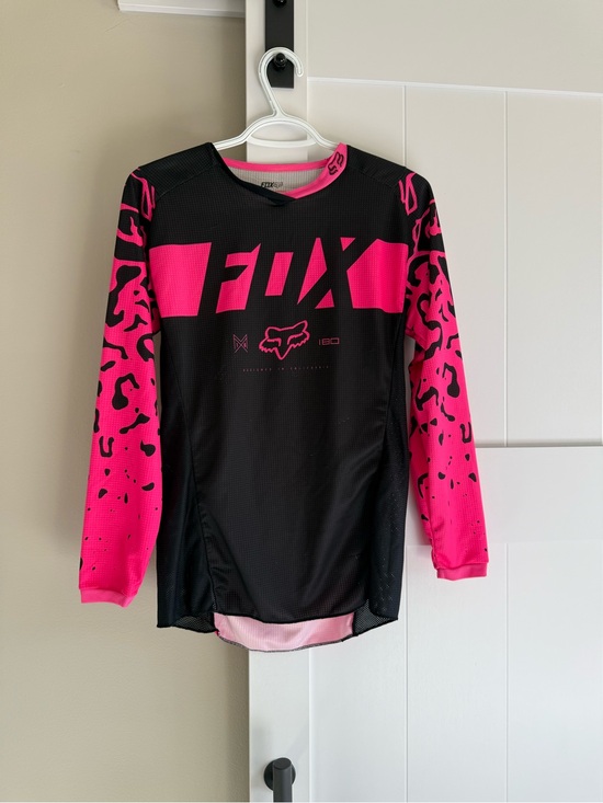 Fox Pants - Fox Pink and Black Motocross Jersey and Pants